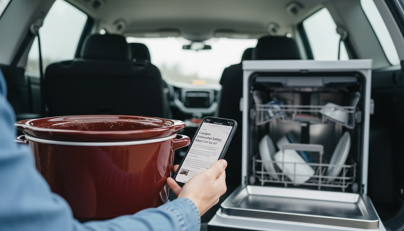 Crockpot Dishwasher Safety: What Can Go In?
