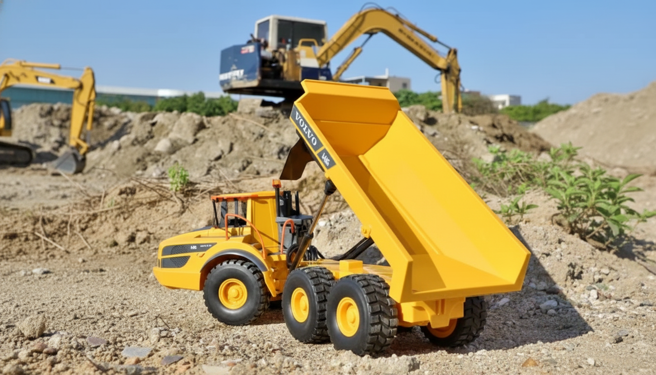 1:20 Scale RC Dump Truck: Haul, Dump & Play Ideas