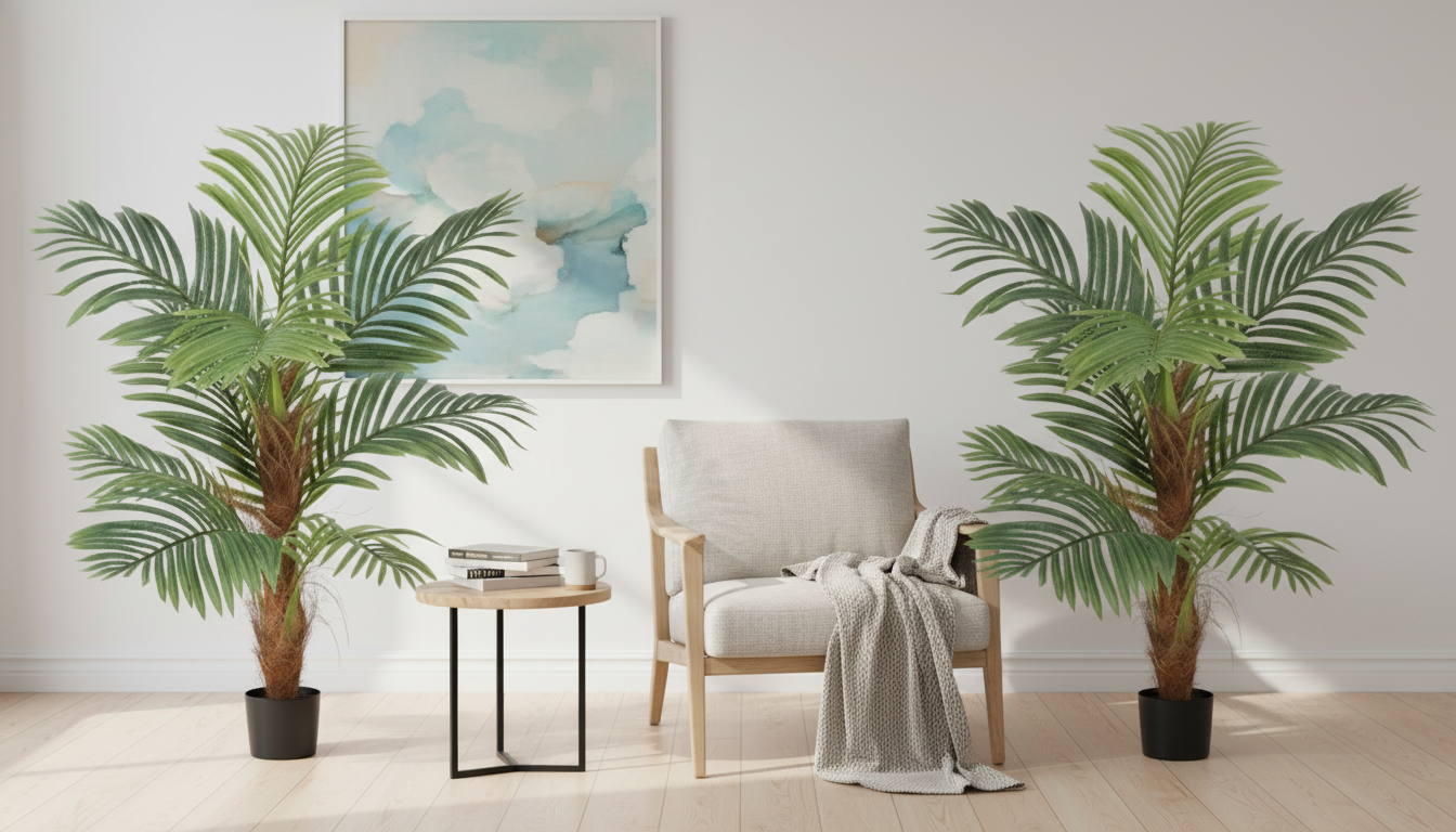 Tall Artificial Tree with Pot: Style Any Corner Easily