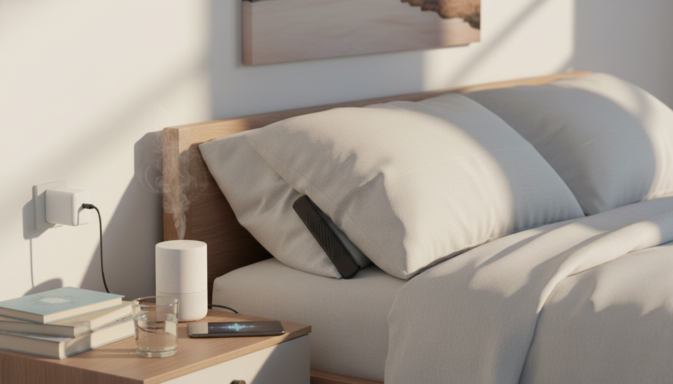 Under-Pillow Bluetooth Sleep Speakers for Quiet White Noise