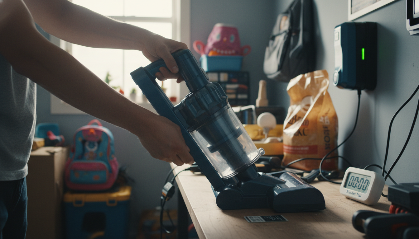Cordless Vacuum Runtime: Minutes Per Charge Explained