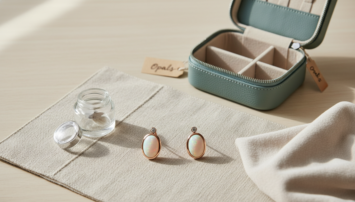 Opal Earrings: Durability, Care, and Best Settings