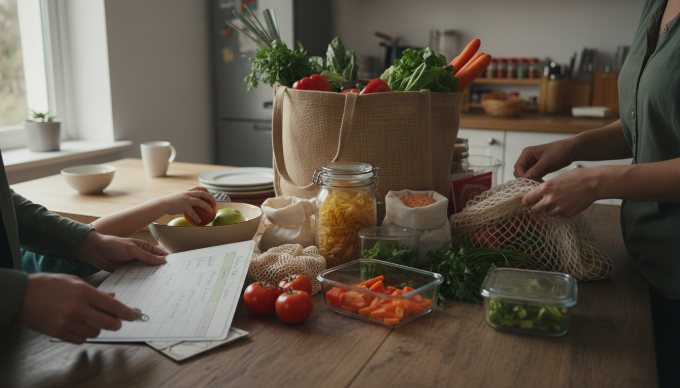 Waste-Free Grocery Shopping for a 1-Week Meal Plan