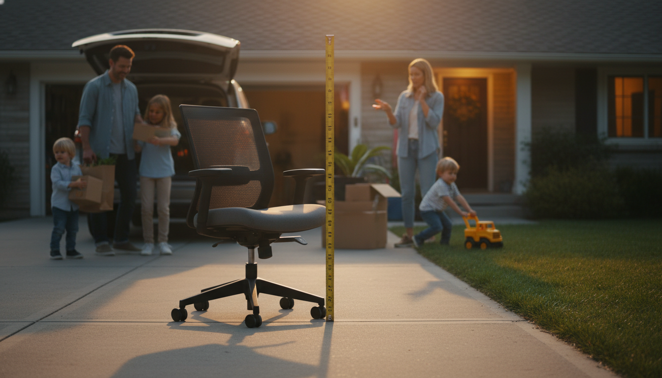 Ergonomic Chair Seat Height for a Standard Desk (16–21")