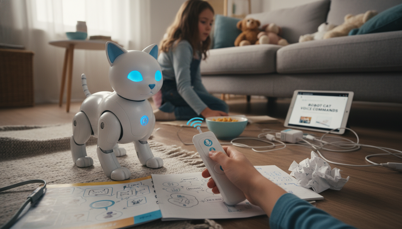 Robot Cat Toy Voice Commands & Fixes When It Won’t Respond