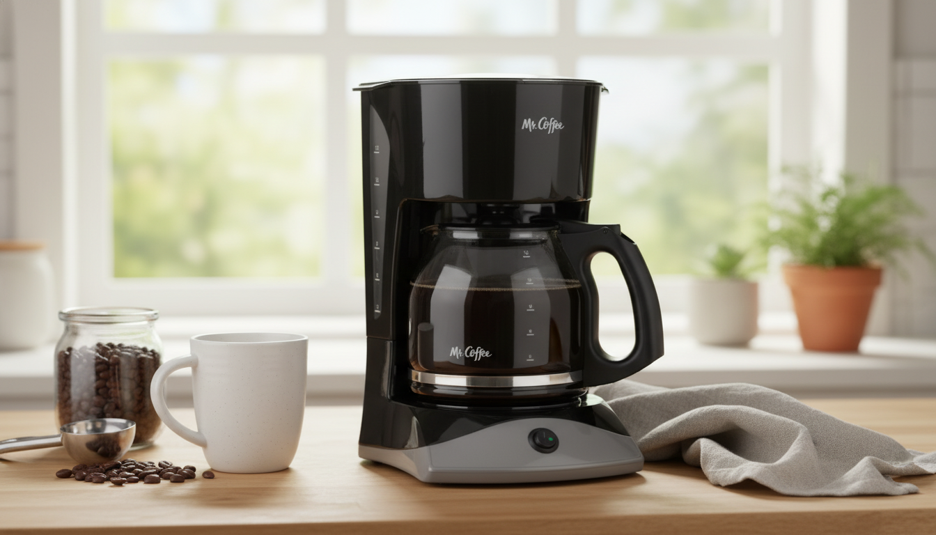 12-Cup Coffee Maker: Auto Pause + Glass Carafe Guide