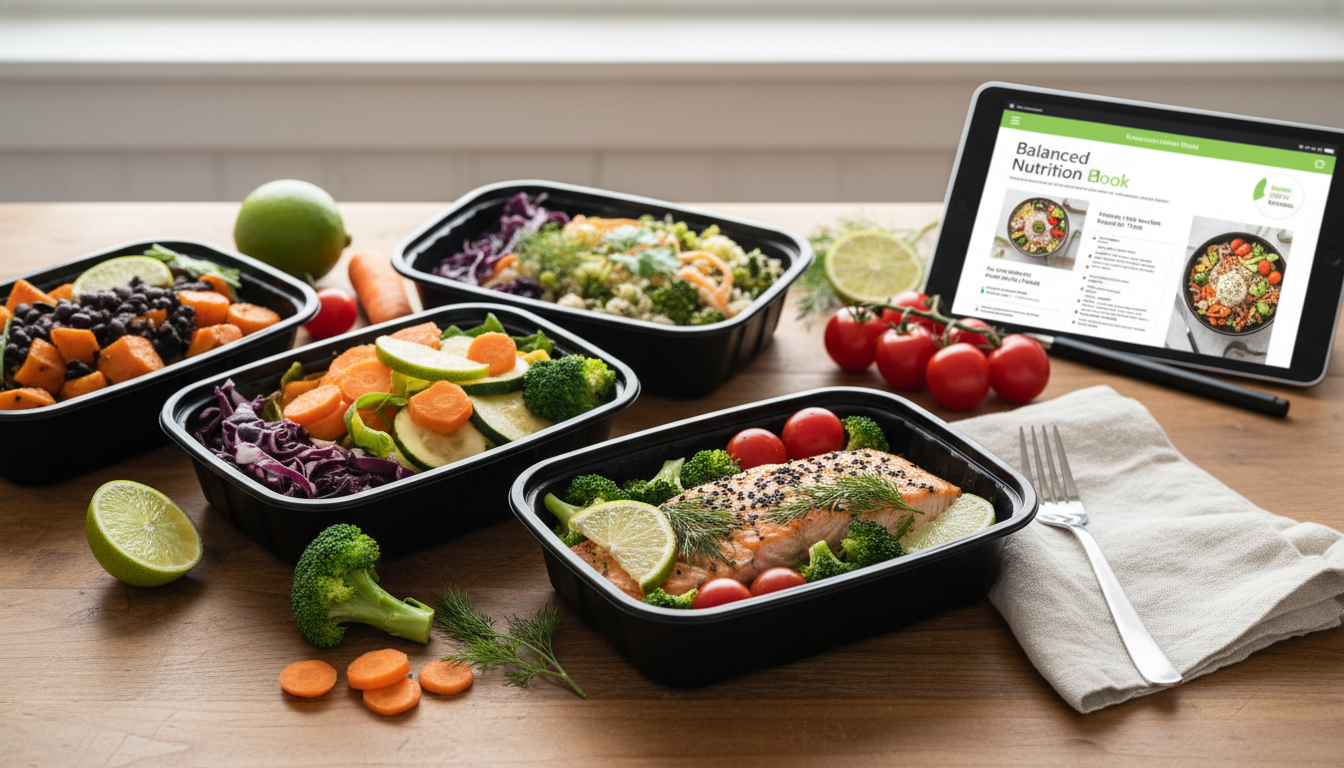 Healthy Meal Plan: 1-Week or 1-Month Balanced Recipes