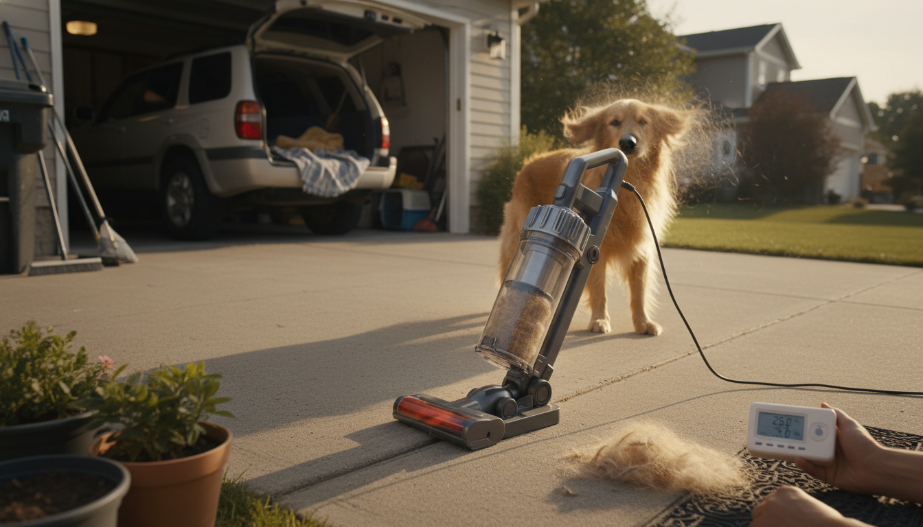 Cordless Stick Vacuum Suction for Pet Hair: AW & kPa